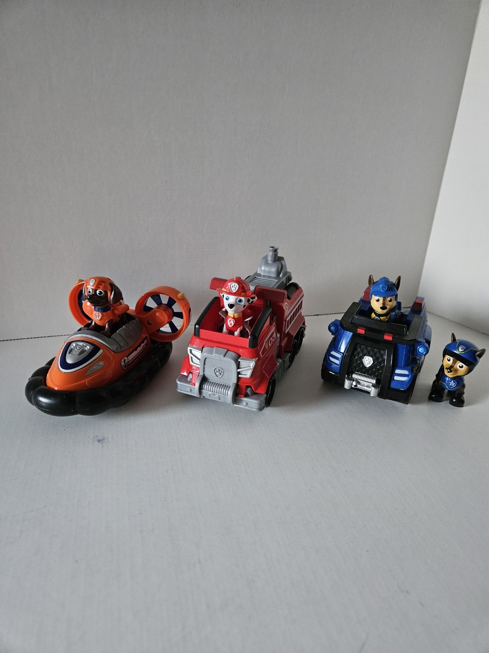 Paw Patrol Zuma Marshall Chase Toy Vehicles & Figures